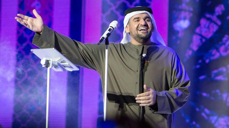 Emirati star Hussain Al Jassmi has released a new song in the run up to his Abu Dhabi Eid concert. Ruel Pableo / The National