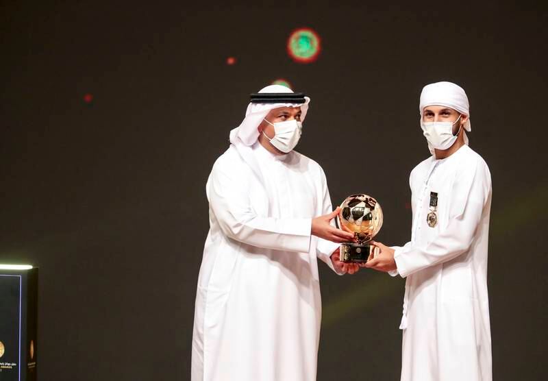 Ali Saleh of Al Wasl was named the best Emirati Player.