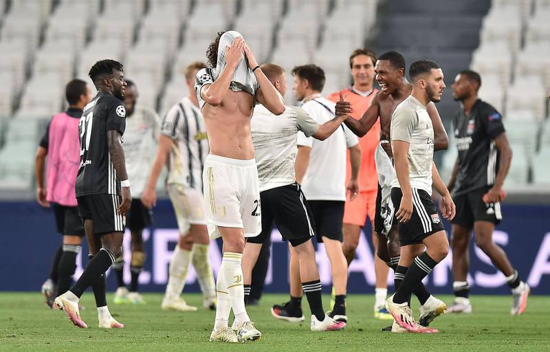 Adrien Rabiot Juventus are knocked out. AFP