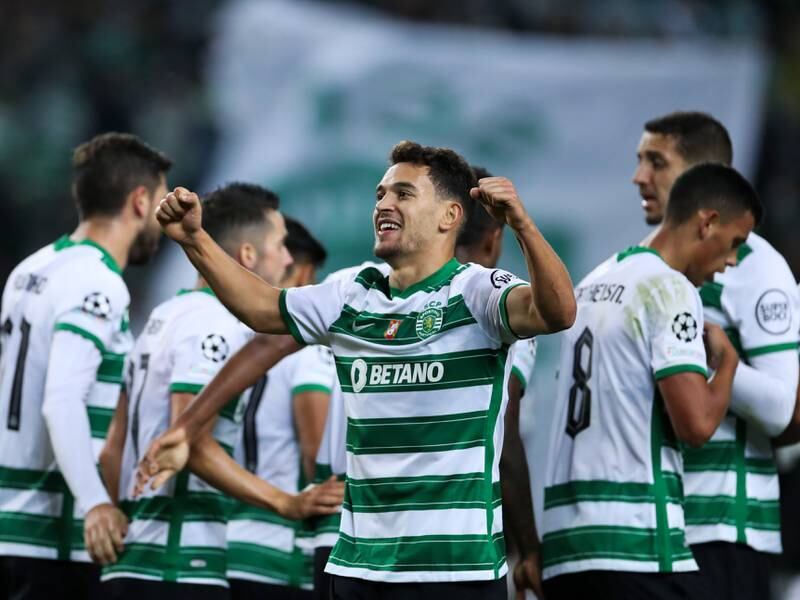 =11: Pote (Sporting Lisbon) Four goals in five games. EPA