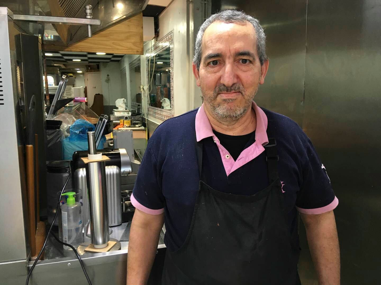 Ali Mokaden has been serving his couscous and tagines on Rue du Faubourg Saint-Denis since 1975. Photo: John Brunton