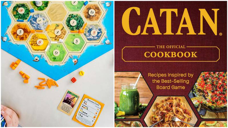 Cookbook inspired by board game Catan offers recipes for brick burger and more