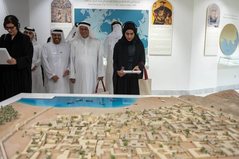The museum also features a diorama of Khor Fakkan as it existed in the early 16th century