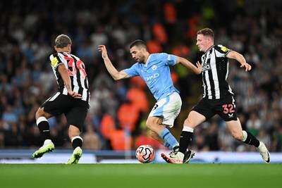 Elliot Anderson. (Tonali, 66) - 6. Overhit a cross when he had the chance to pick out a black and white shirt in the penalty area. Tracked back well to deflect a Foden effort wide in the 88th minute. Getty