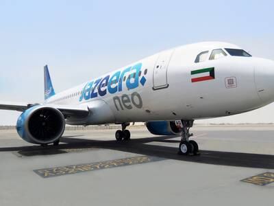 Kuwait's Jazeera Airways deal with Airbus included a 20-strong consignment of A320neos and eight A321neos.  Photo: Jazeera Airways