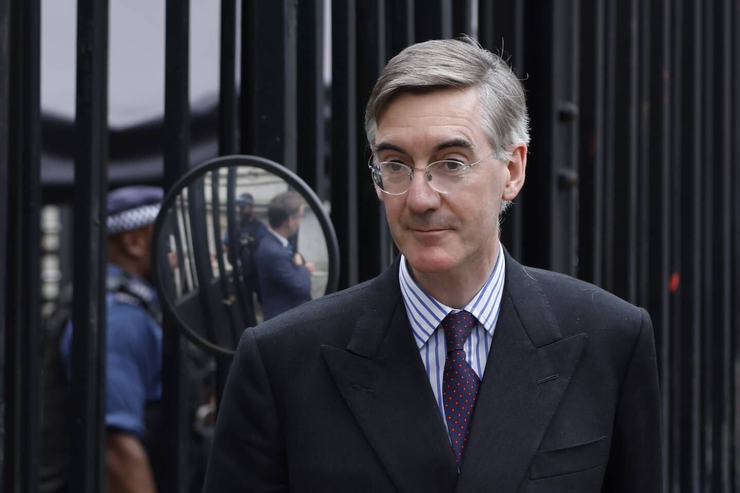 Cabinet minister Jacob Rees-Mogg came out in favour of Liz Truss on Tuesday. EPA 