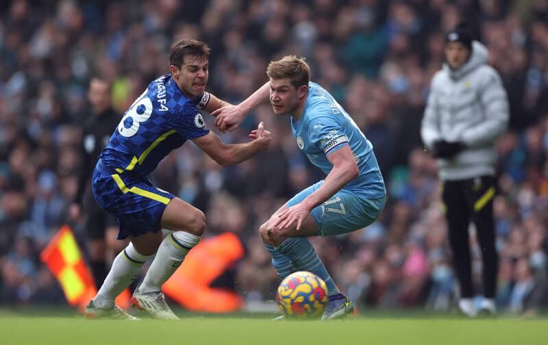 Cesar Azipilicueta – 6. Had his hands full against City’s attack and had few chances to venture forward. On the rare occasion he did, his crossing only found City heads. Reuters