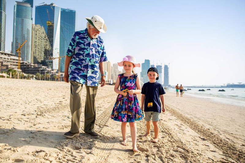 Jean-Michel Cousteau believes children are the leaders of tomorrow, who can do something about saving our oceans if we teach them about our planet's issues now. Courtesy The Ritz-Carlton