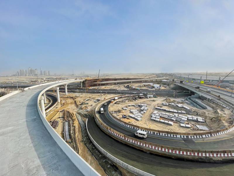 The Sheikh Rashid bin Saeed Corridor Improvement scheme spans 8km.