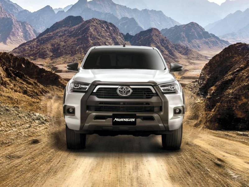 The Toyota Hilux Adventure has been built for heavy-duty fun. Photos courtesy Toyota