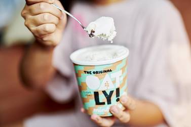 Oatly, which counts Oprah Winfrey and Jay-Z among its investors, is a leading brand in oat milk sales in the US, which increased in value by 151 per cent in the year to March 13, according to NielsenIQ. Bloomberg via Getty Images