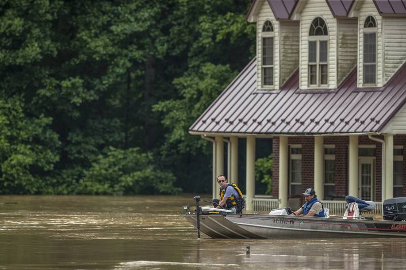 Appalachian communities on the state’s eastern edges were also devastated by floods late last month that killed at least 37 people. AP