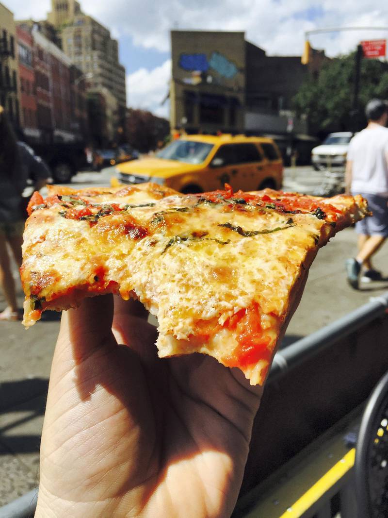 New York: pizza. Getty Images