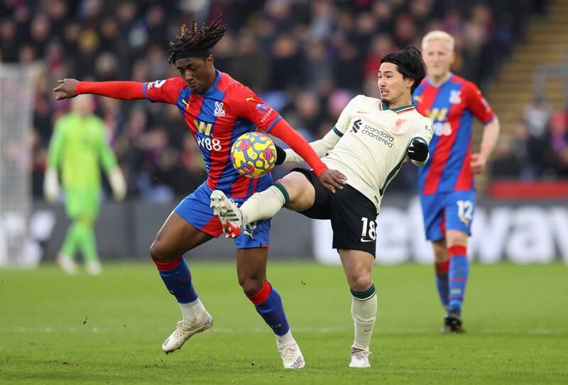 SUB: Eberechi Eze – 5. The 23-year-old replaced Edouard in the 68th minute. He was not as effective as Palace might have hoped. Getty Images