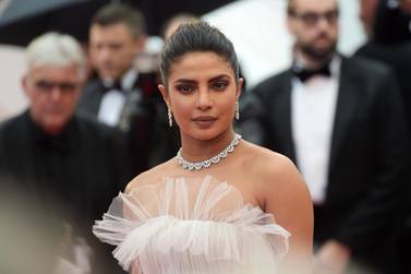 Priyanka Chopra, pictured at this year's Cannes Film Festival, turned to a regional label this weekend. Getty Images