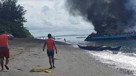 Philippine ferry fire claims at least seven lives