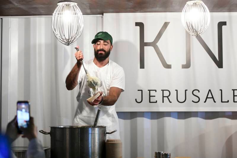 Knafeh, Jerusalem Street Food from Australia serves up dishes at the Mother of the Nation festival

