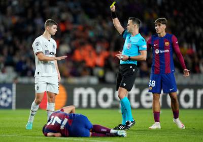 A solid outing from Bondar against Barcelona's fleet-footed attackers. The centre-back made several blocks in the second half as Barcelona tried to get a third goal to kill the game. Intelligent foul to stop Torres from running through on goal late in the game.  AFP