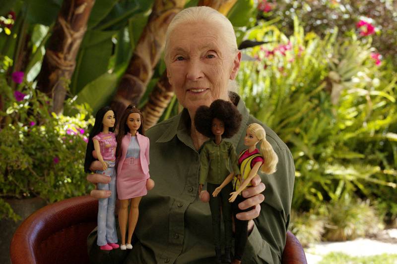 The doll is part of a range of new eco-leadership team Barbie dolls. Reuters