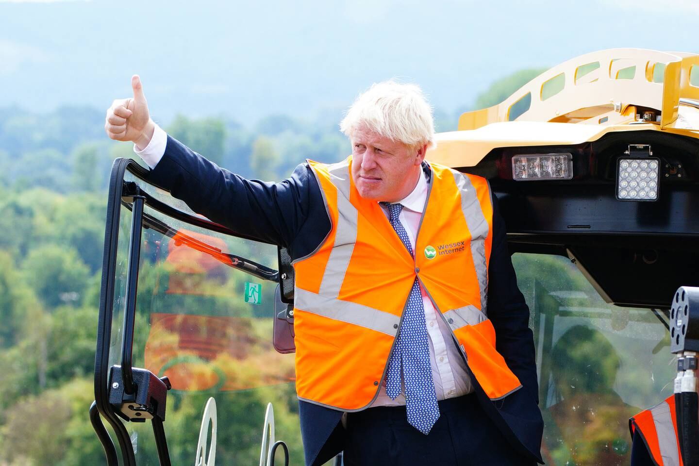 Prime Minister Boris Johnson suggested he would make a further energy announcement before leaving office. Getty Images