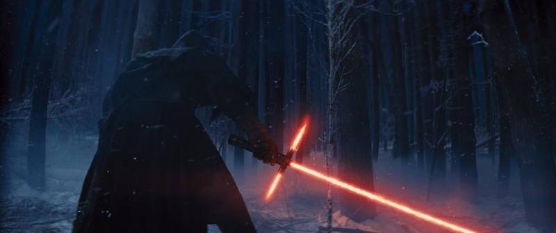 A scene is shown from the upcoming film, Star Wars: The Force Awakens, expected in theaters on Dec 2015. LucasFilm, Disney / AP photo