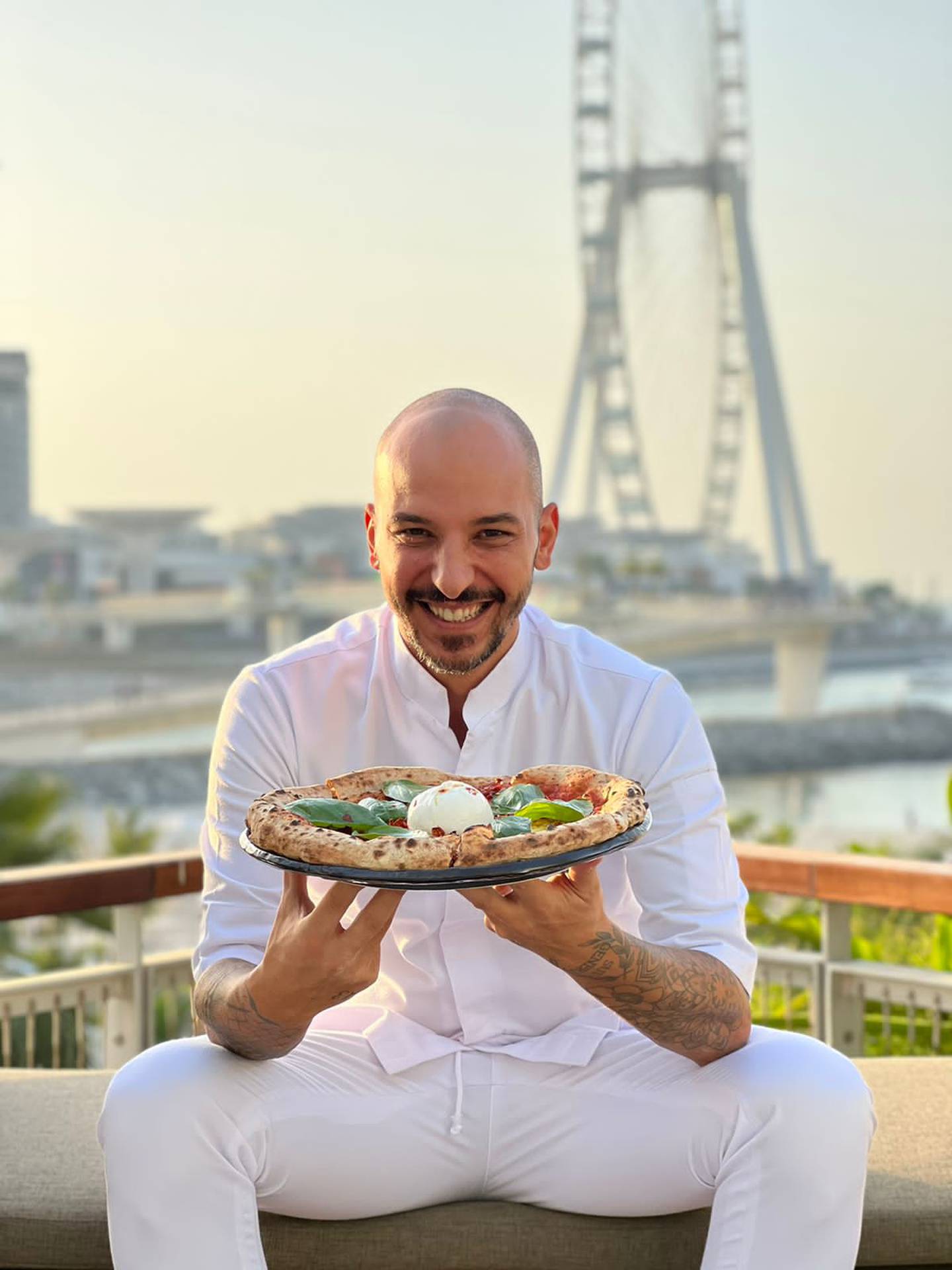 Chef Francesco Calo. Photo: Via Toledo Dubai