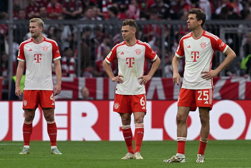 Bayern Munich are on the verge of surrendering their Bundesliga title to Borussia Dortmund. AFP