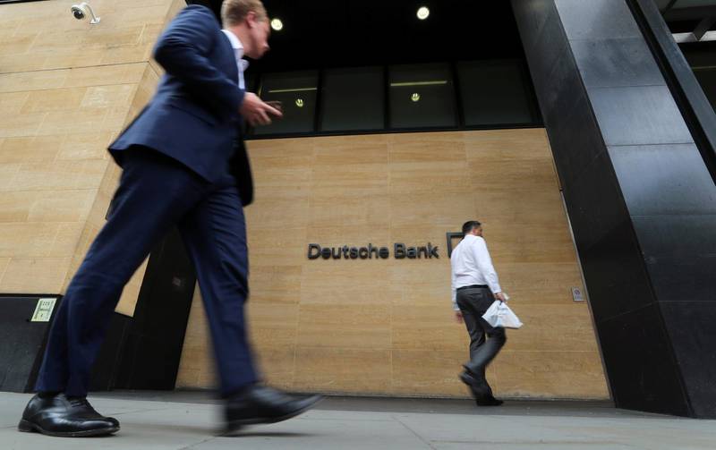Deutsche Bank cut 18,000 job cuts globally in one of the biggest investment bank overhauls since the financial crisis.. Reuters