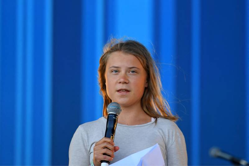 Swedish climate activist Greta Thunberg, in June 2022. AFP