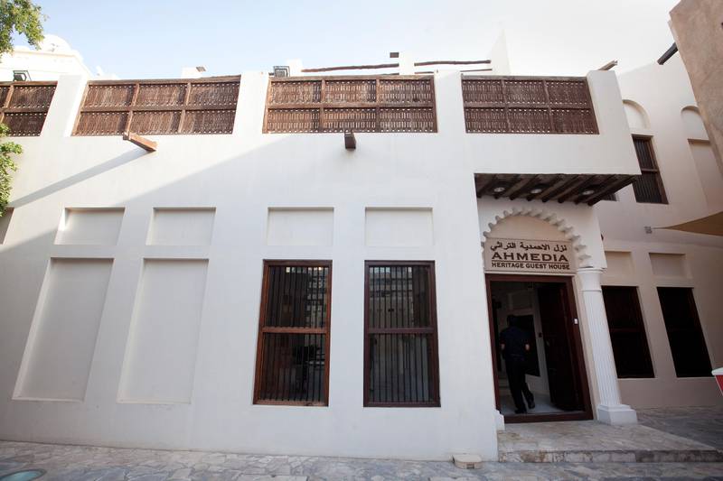 Dubai, United Arab Emirates, Feb 26, 2013 -  The Ahmedia Heritage Guest House in Deira. ( Jaime Puebla / The National Newspaper ) 