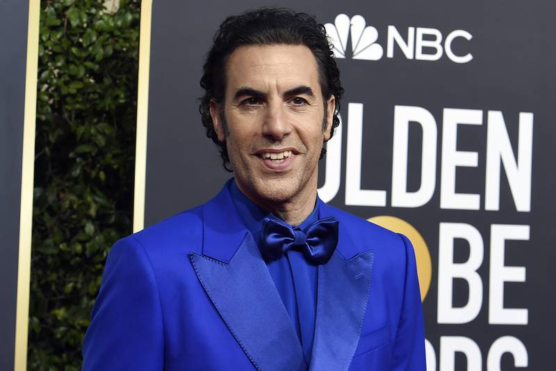 Cohen arrives at the 77th annual Golden Globe Awards in January 2020 at the Beverly Hilton Hotel in California. Invision / AP