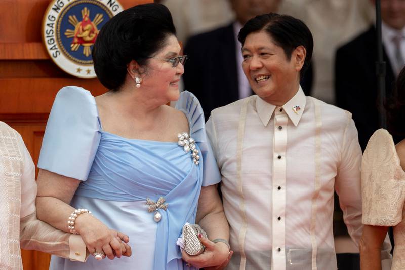 The ceremony took place at the National Museum in Manila. Reuters