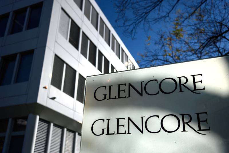The headquarters of commodity trading company Glencore in Baar, central Switzerland. AFP