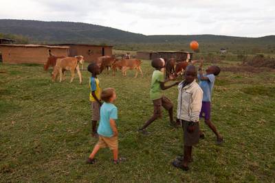 Ewangan village in Masai Mara, Kenya. Photo by Stuart Butler