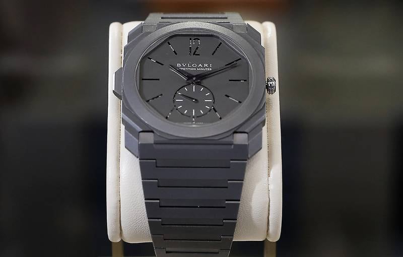 Bulgari Minute Repeater 2016 watch costs Dh642,000.