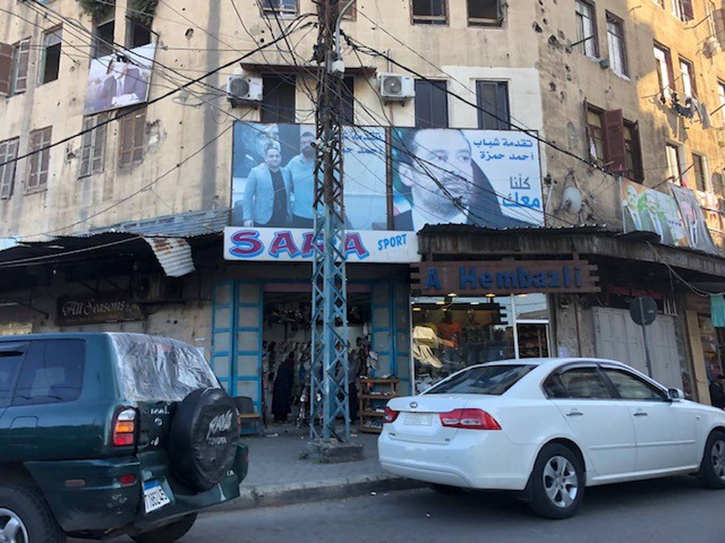 In Bab Al Tabbaneh, posters of Saad Hariri can still be seen. Photo: Jamie Prentis / The National
