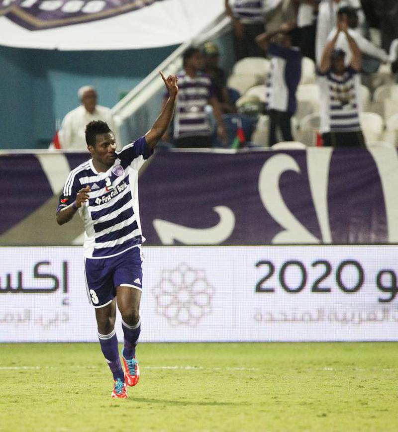 Arabian Gulf League Round Up Al Ain S Gyan Scores League Leading 11th Goal