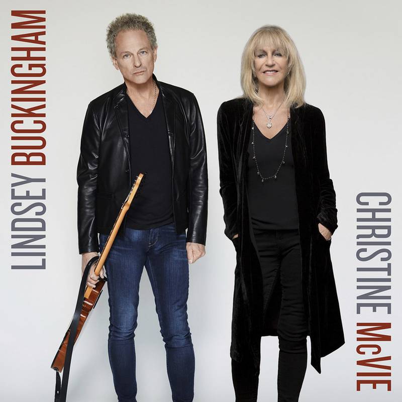 Cover art for the self-titled album by Buckingham and McVie. Atlantic Records / AP