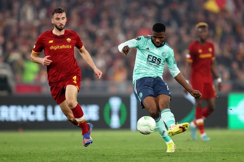 Kelechi Iheanacho (Barnes, 46) 5 – Forced Patricio into a save with a left-footed effort, but he couldn’t trouble the Roma custodian. Getty Images