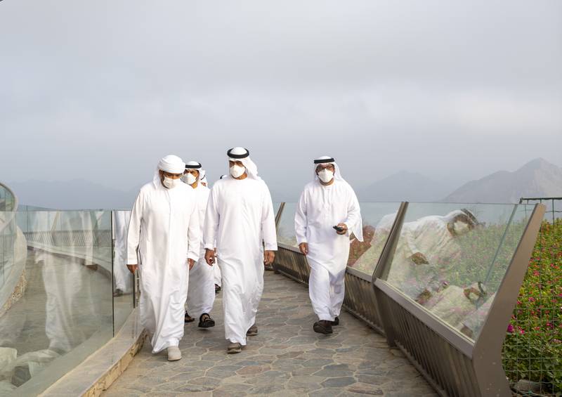 Al Suhub rest complex offers panoramic views of Khor Fakkan.