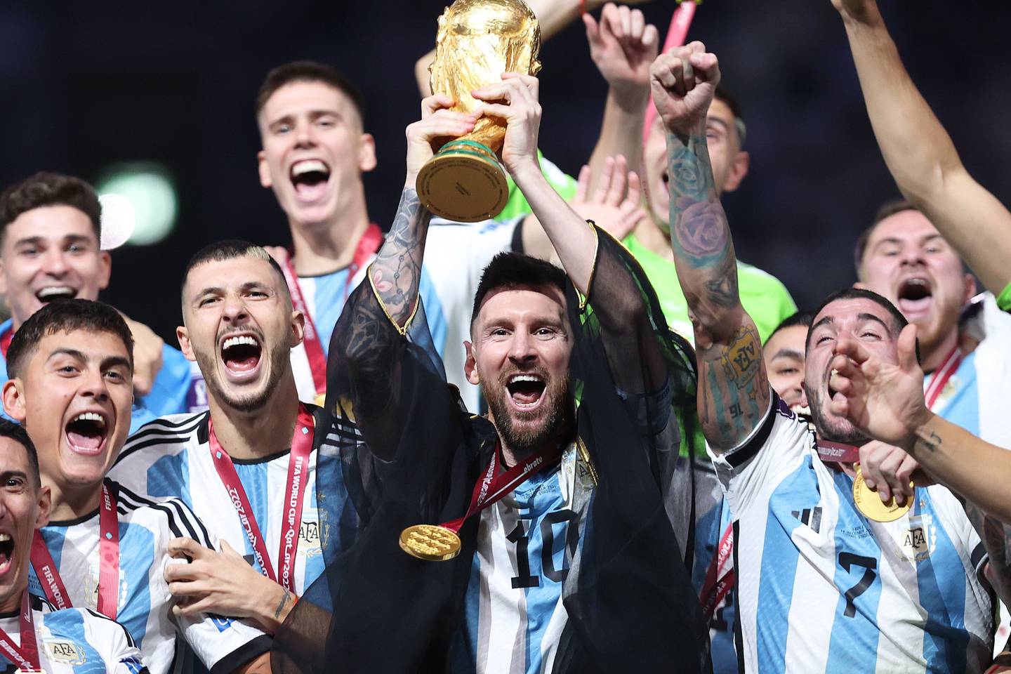 World Cup trophy travels in fashion