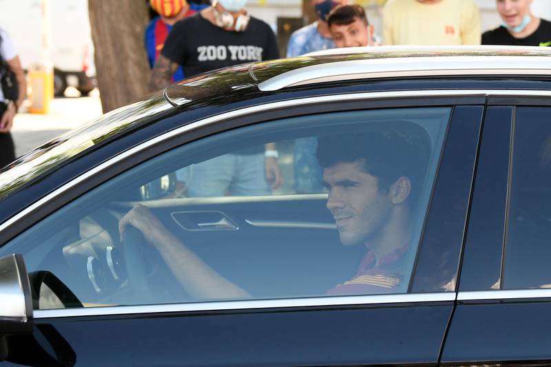 Barcelona's Spanish midfielder Carles Alena. AFP