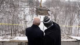 Biden visits collapsed Pittsburgh bridge and vows more US investment