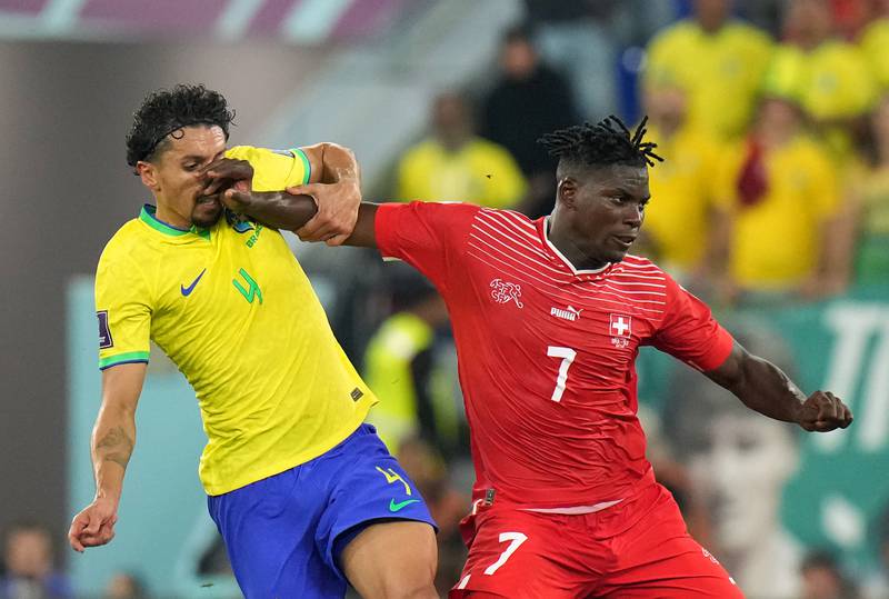 Breel Embolo 5: Forward, who scored the winner against Cameroon last time out, never got sniff of goal although feeding on smallest of scraps in terms of service. Blocked an Alisson clearance in second half but Swiss couldn’t capitalise.