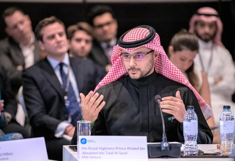 Prince Khaled bin Alwaleed bin Talal Al Saud, president and chief executive of KBW Ventures. Courtesy KBW Ventures 