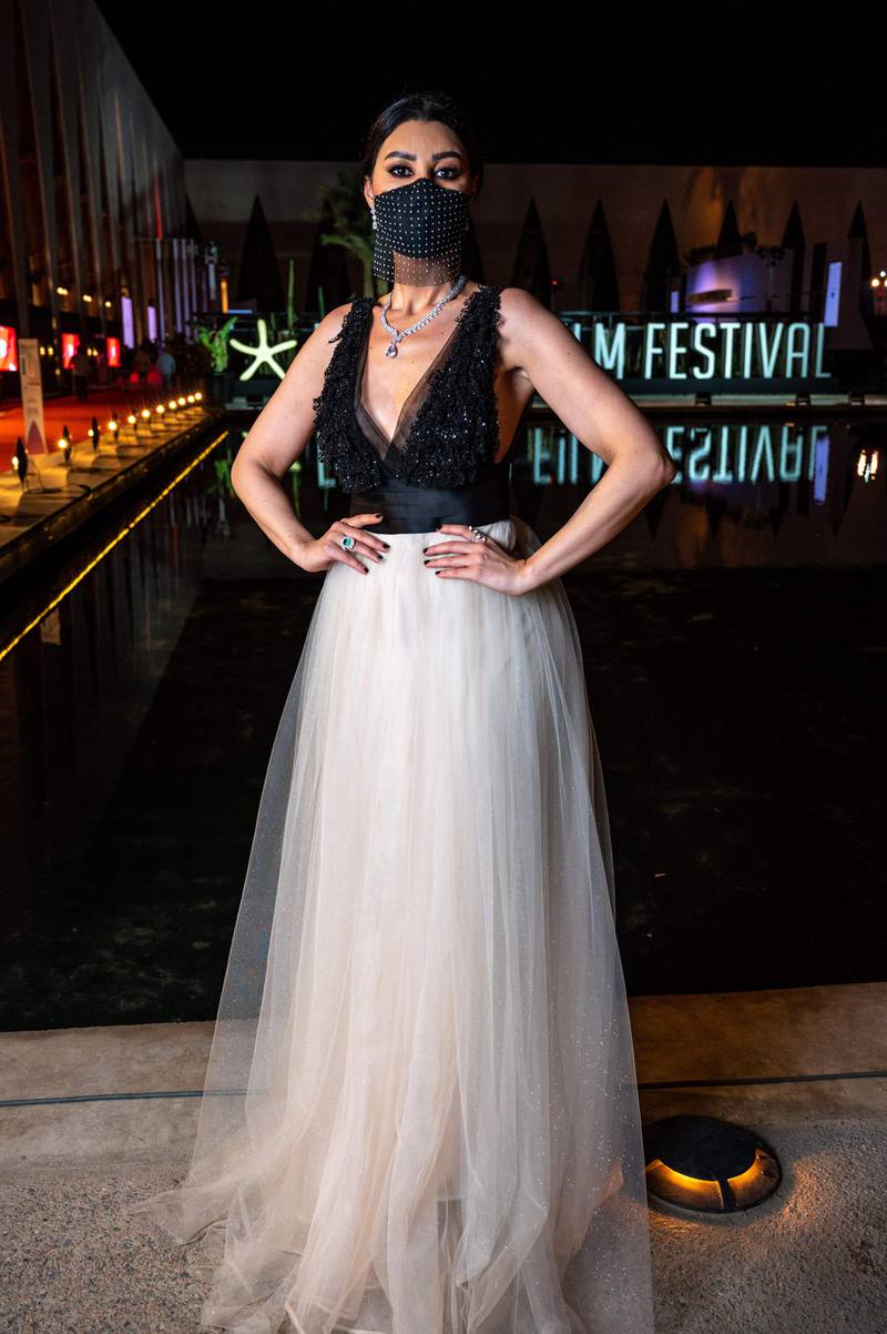 El Gouna Film Festival 2020: Yousra and Arwa Gouda among latest stars to  walk the red carpet