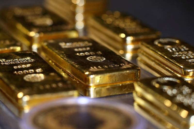 Bars and coins accounted for the bulk of gold purchases by Egyptians in 2022. Reuters