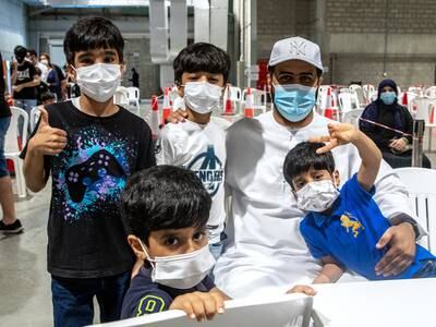Back to School PCR testing in Abu Dhabi – in pictures