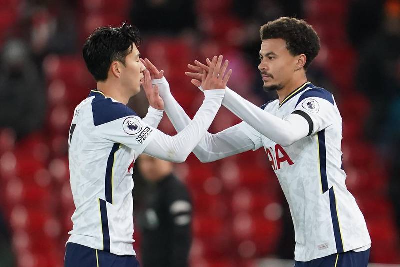 Dele Alli - 5: On for Son in the 87th minute. Committed a foul and was then fouled himself, stopping a potentially dangerous run. Given no time to influence the action. AFP