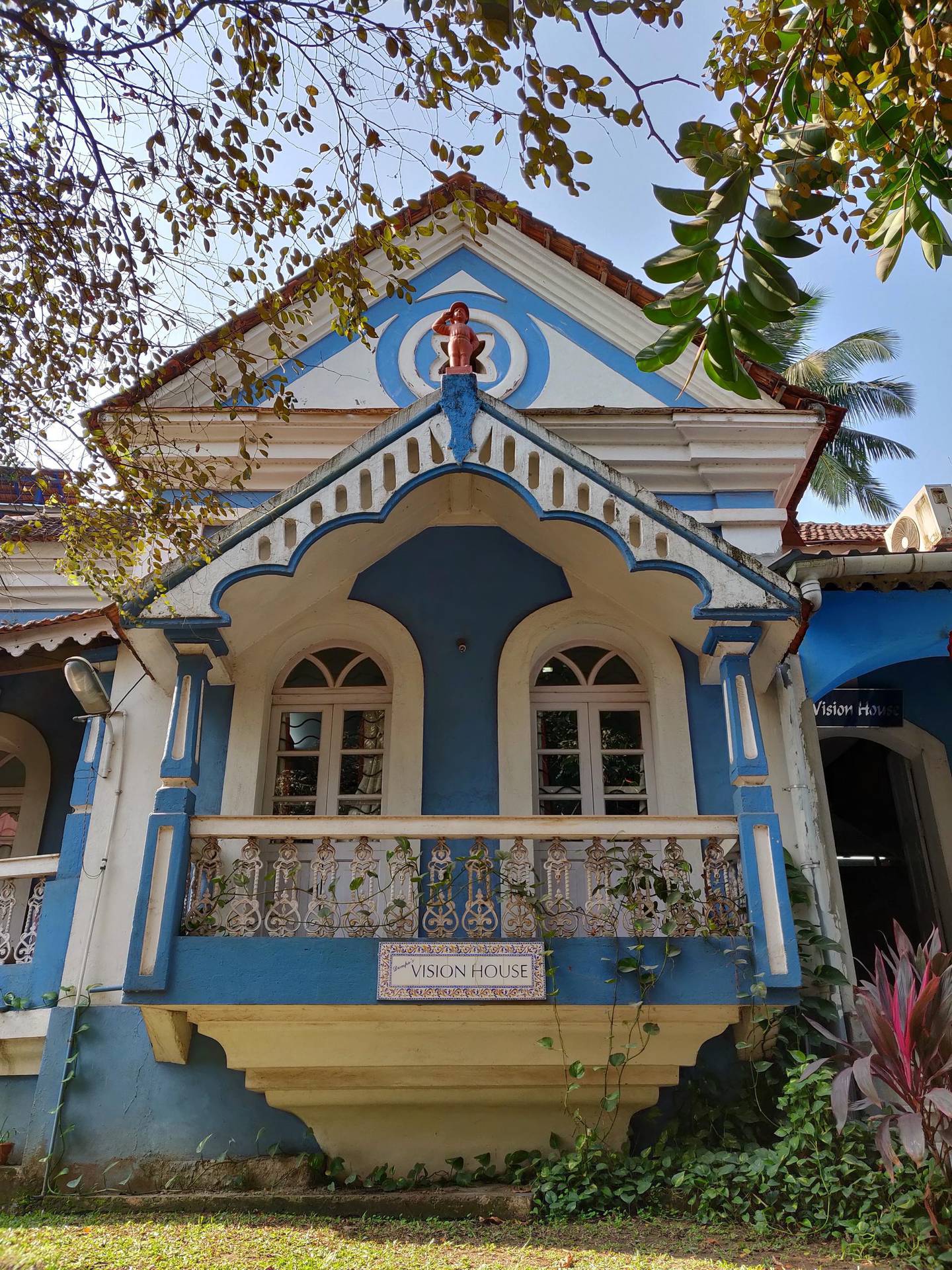 Colourful homes in Fontainhas, A neighbourhood in Goa that was heavily influenced by Portuguese influences. Courtesy Charukesi Ramadurai 